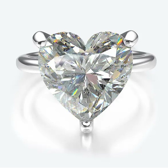 14k4ct Heart Ring